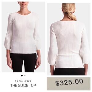 NWT! CAPSULE121 THE GUIDE TOP
